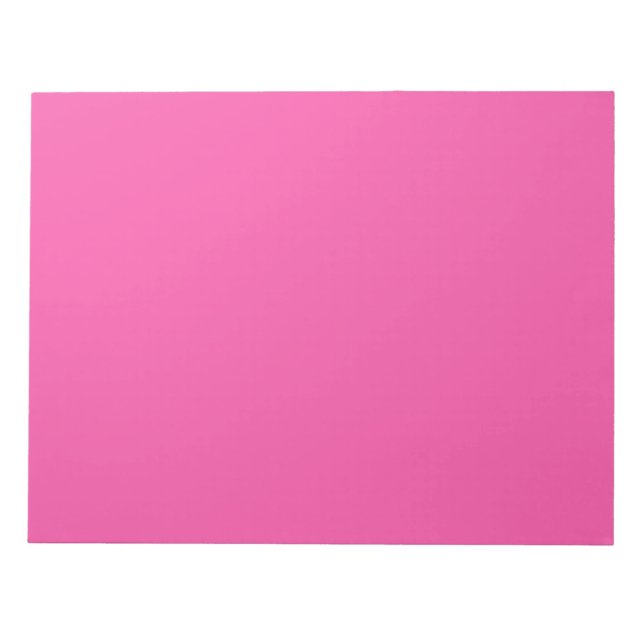 Bloco De Notas Notepad Magenta de cor Crayon (Frente)
