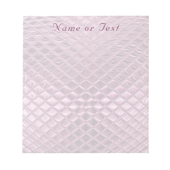 Bloco De Notas Notepad Magenta Decorativo (Frente)