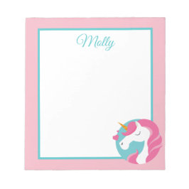 Bloco De Notas Notepad Magical Unicorn