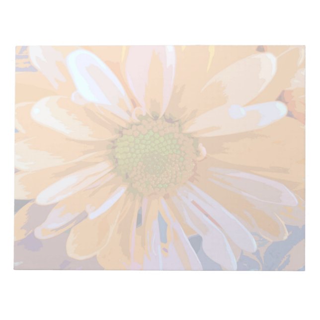 Bloco De Notas Notepad - Margarida Laranja (Frente)