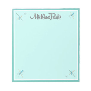 Bloco De Notas Notepad Moderno do Século Bonito