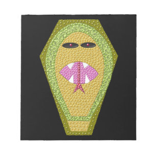 Bloco De Notas Notepad mortal egípcio Cobra
