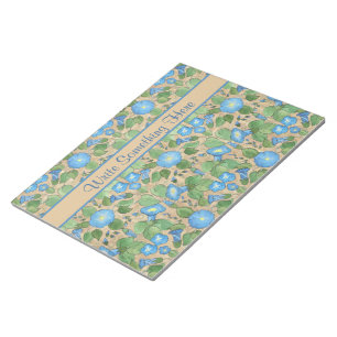 Bloco De Notas Notepad ou Jotter da Glória Azul Nostálgico