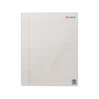 Bloco De Notas Notepad PCTY 8,5 X 11
