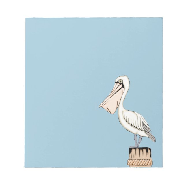 Bloco De Notas Notepad pelicano (Frente)