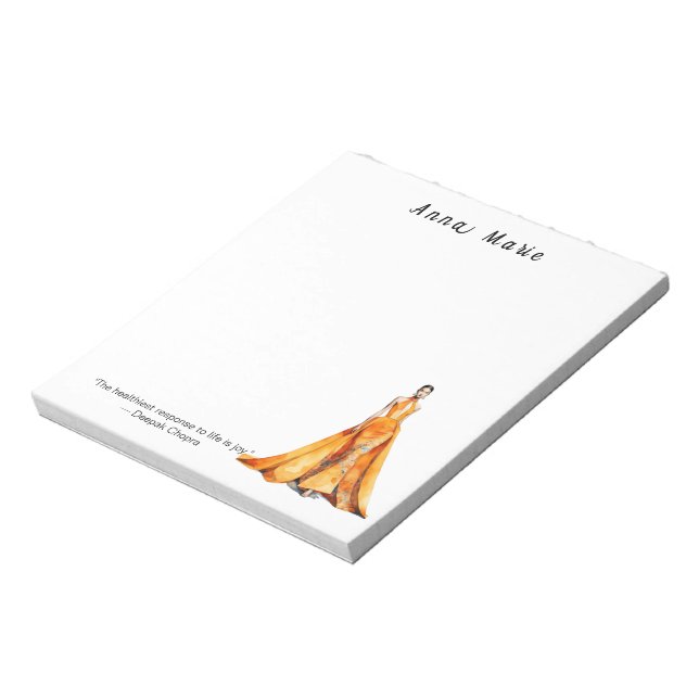 Bloco De Notas Notepad Personalizado (Invertido)