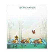 Notepad Personalizado 3 Patos Bebês