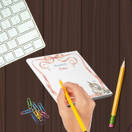 Bloco De Notas Notepad Personalizado Bonito Girly Unicorn