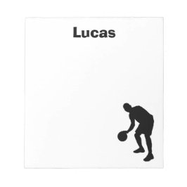 Bloco De Notas Notepad Personalizado de Basquete