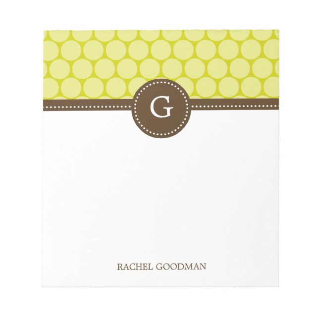 Bloco De Notas Notepad Personalizado De Pontos Deliciosos (Frente)