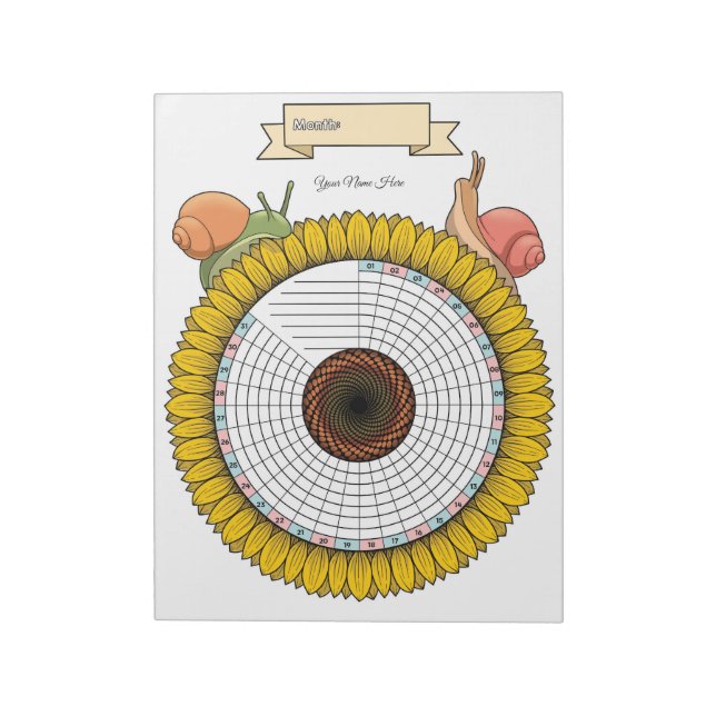 Bloco De Notas Notepad Personalizado do Controlador de Hábito de  (Invertido)