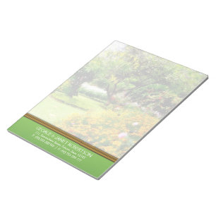 Bloco De Notas Notepad Personalizado dos Jardins de Verão