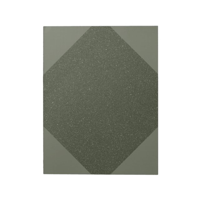 Bloco De Notas Notepad Personalizado Geométrico Verde - Personali (Invertido)