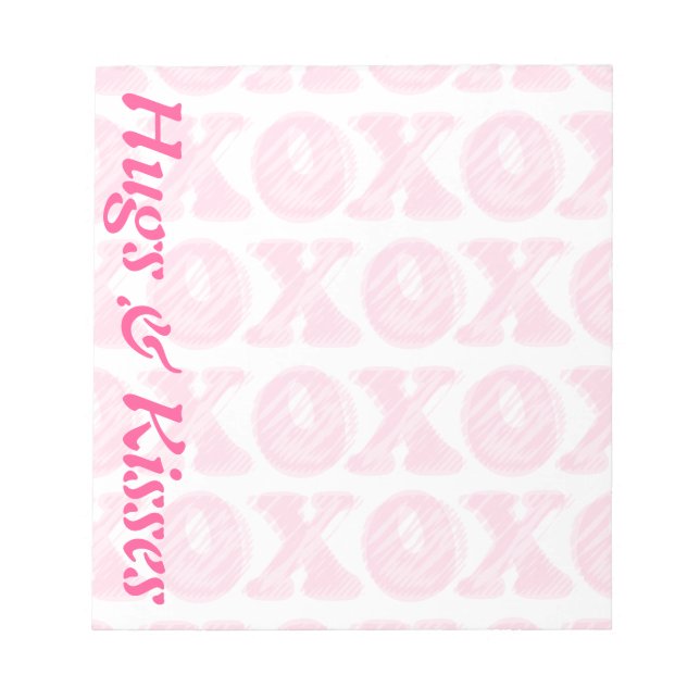 Bloco De Notas Notepad Personalizado XOXO (Frente)