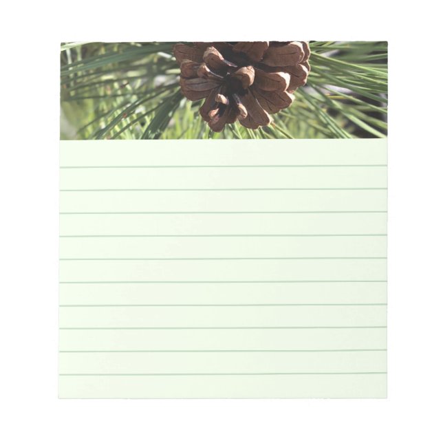 Bloco De Notas Notepad Pine Cone LIned (Frente)