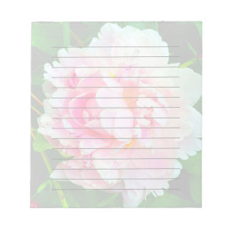 Bloco De Notas Notepad Pink Peony