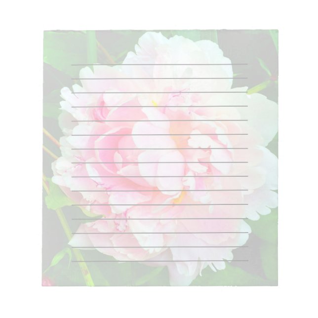 Bloco De Notas Notepad Pink Peony (Frente)