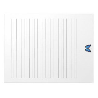 Bloco De Notas Notepad Psyche de 11" x 8,5" - 40 páginas