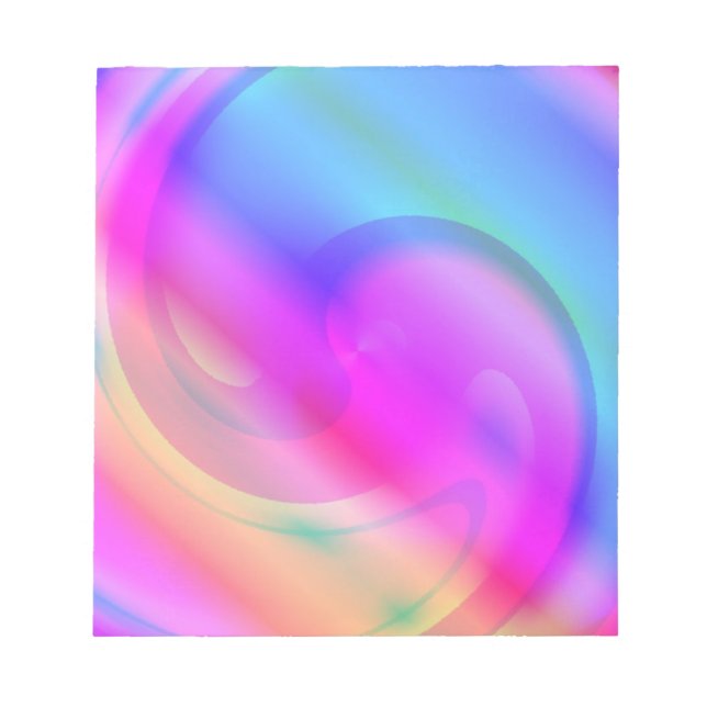 Bloco De Notas Notepad Psychedelic (Frente)