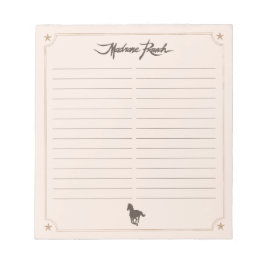 Bloco De Notas Notepad Rancho Madrone 1
