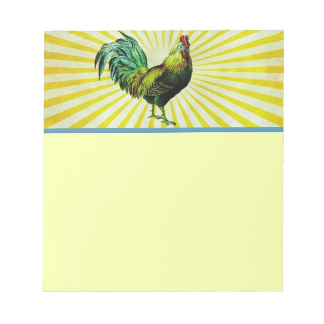 Bloco De Notas Notepad Rise and Shine (Frente)