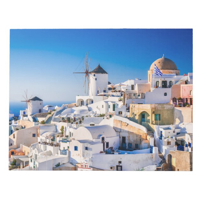 Bloco De Notas Notepad Santorini (Frente)