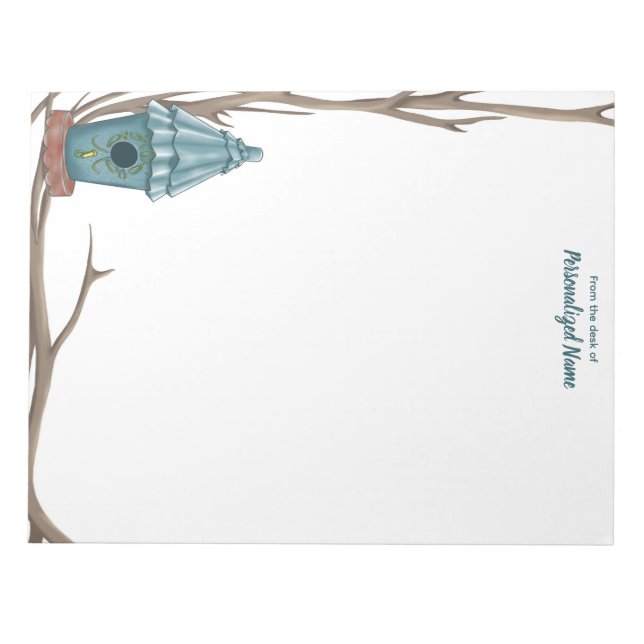 Bloco De Notas Notepad Sem Linhas do Reverso do Telhado Desalinha (Frente)