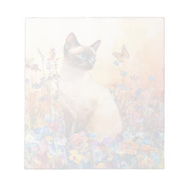 Bloco De Notas Notepad Siamese Cat 1 - 5,5" x 6"
