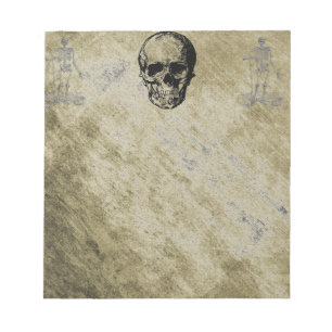 Bloco De Notas Notepad Skull