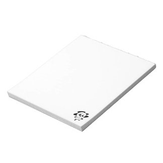 Bloco De Notas Notepad Skull 5,5" x 6" (Preto)