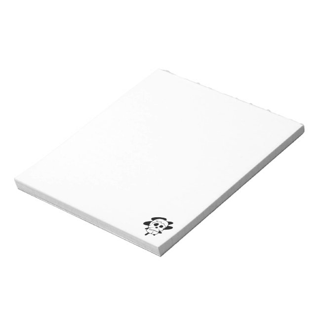 Bloco De Notas Notepad Skull 5,5" x 6" (Preto) (Invertido)