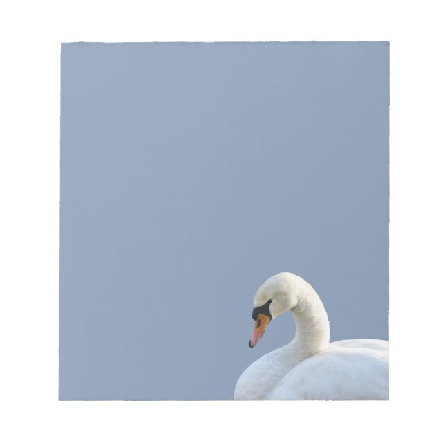 Bloco De Notas Notepad Swan Branco (Frente)