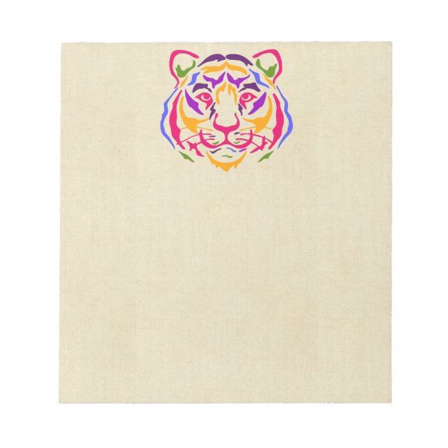 Bloco De Notas Notepad Tiger (Frente)
