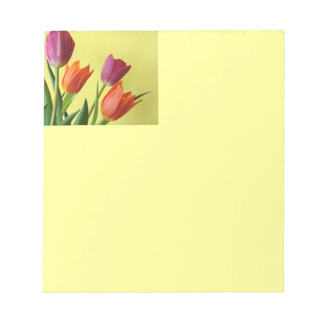 Bloco De Notas Notepad Tulips (Frente)