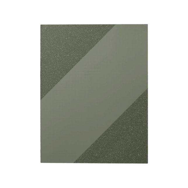 Bloco De Notas Notepad Verde do Motosso Diagonal - Design persona (Invertido)