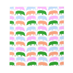 Bloco De Notas Notepad Verde Verde Cor-de-Rosa Múltipla