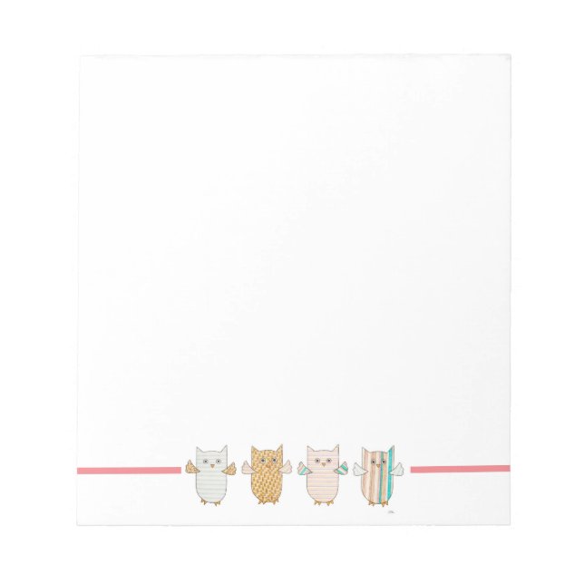 Bloco De Notas Notepad Voador De 4 Pastéis (Frente)