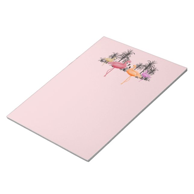 Bloco De Notas Notepads Flamingos fabulosos (Inclinado)