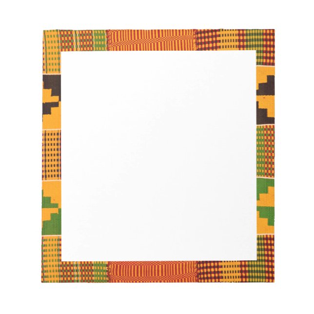 Bloco De Notas Notepads Impressão africanos (Frente)
