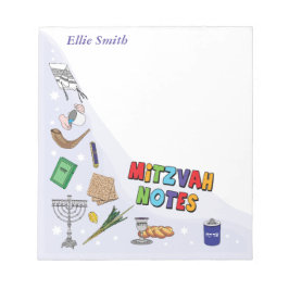 Bloco De Notas Notepads Mitzvah Personalizados - Estilo 4