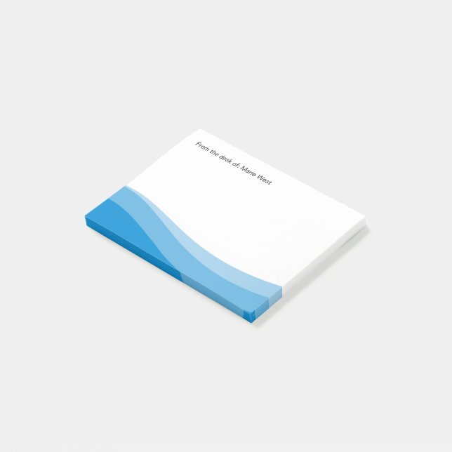Bloco De Notas Notepads Personalizados Modernos de Tendência (Inclinado)