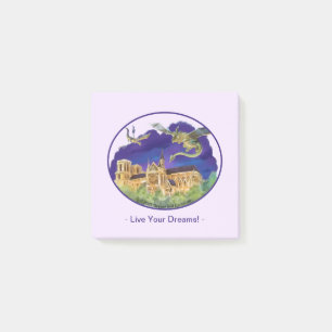 Bloco De Notas Notre Dame Notes 3" x 3" - Dreams