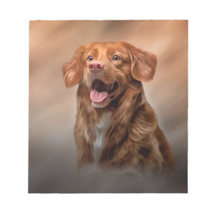 Bloco De Notas Nova Escócia, Retriever de Toleragem de Pato