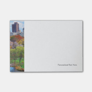 Bloco De Notas Nova Iorque Manhattan Central Park Panorama