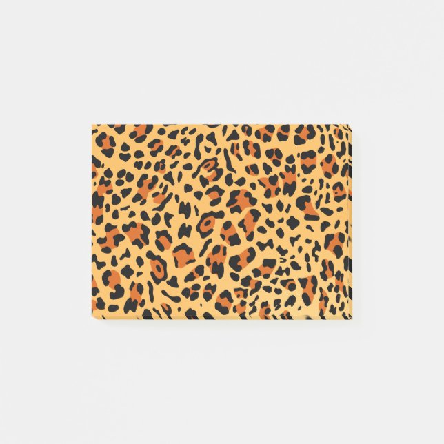 Bloco De Notas Nova Textura de Leopardo 3 (Frente)