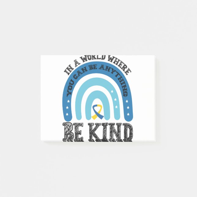 Bloco De Notas Num Mundo Onde Você Pode Ser Qualquer Coisa, Seja  (Frente)