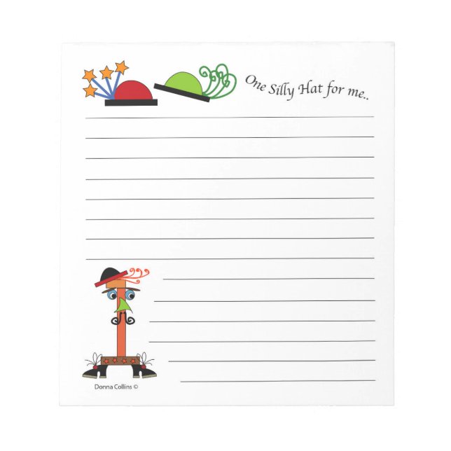 Bloco De Notas Número Um do Painel de Notas (Frente)