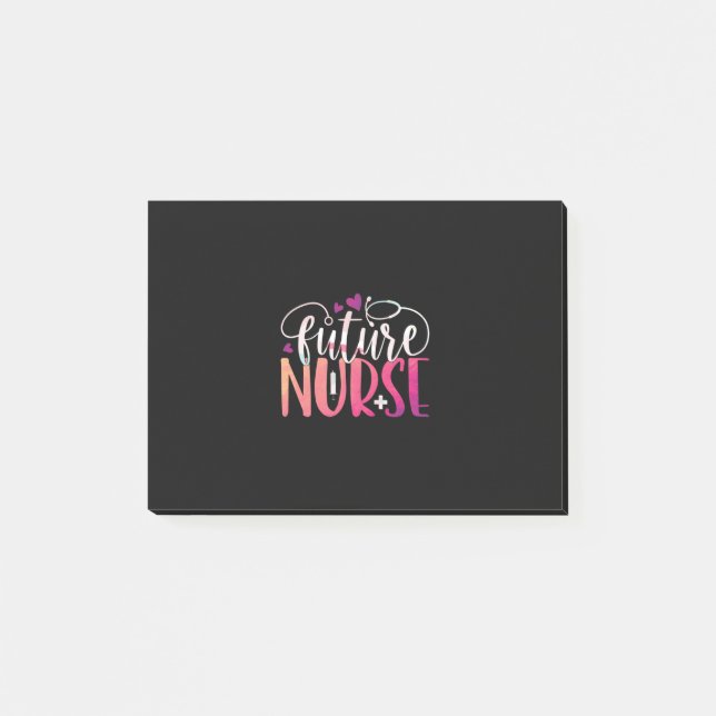 Bloco De Notas Nurse Gift | Future Nurse (Frente)