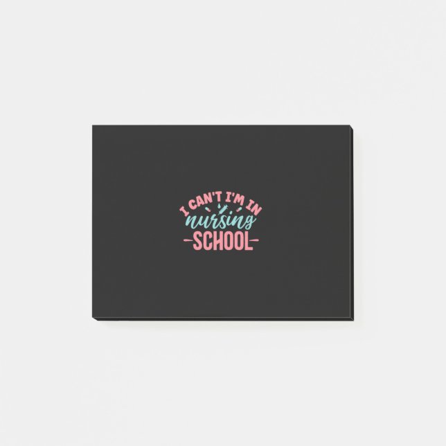 Bloco De Notas Nurse Gift | I Am In Nursing School (Frente)