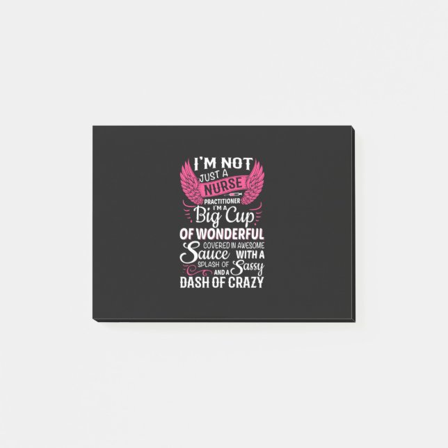 Bloco De Notas Nurse Gift | I Am Not Just A Nurse (Frente)